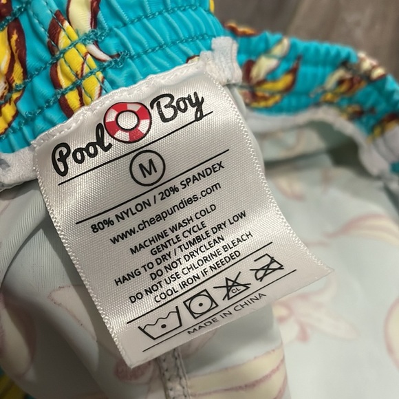 Poolboy Banana Print Swim Shorts medium - Picture 4 of 12